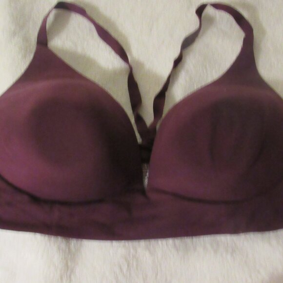 Victoria's Secret Other - Victoria's Secret Lightly Lined Plunge Purple Bra 36D USED